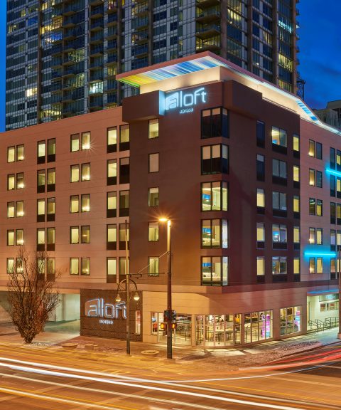 Aloft Denver Downtown Exterior