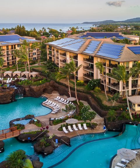 Koloa Landing Resort Pool and Ocean View