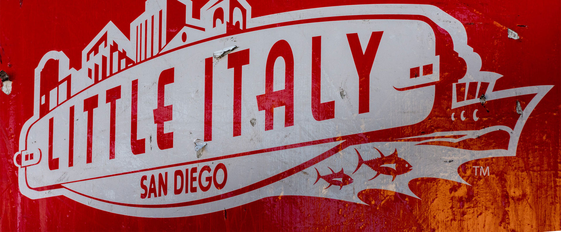 Little Italy San Diego sign